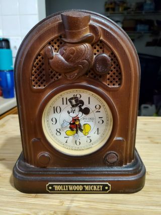 Vintage Seiko Qfd205b Hollywood Mickey Mouse Clock: Alarm Does Not Work