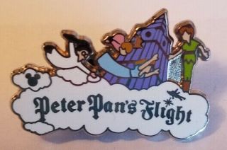 Official Disney Pin - 2019 Wdw Hidden Mickey - Attraction Signs - Peter Pan 