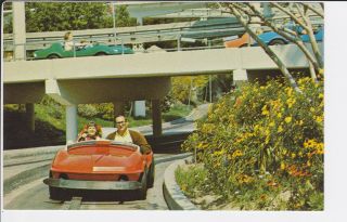Disneyland - Tomorrowland - Vintage Postcard Unposted