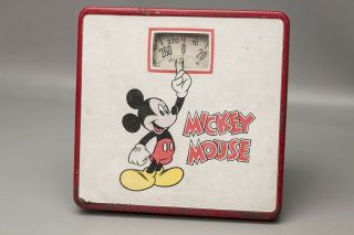 Vintage Mickey Mouse Bathroom Scale