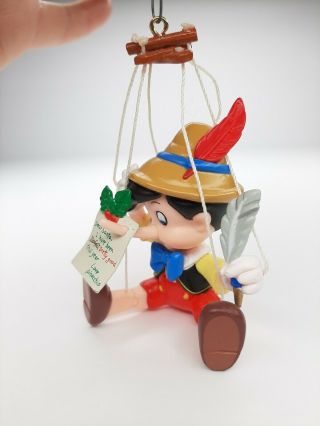 Disney Pinocchio Christmas Ornament Enesco 
