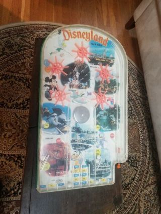 Vintage Walt Disney Disneyland Pinball Game 1960 