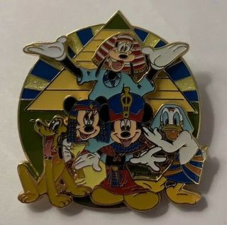 Disney World - Museum Of Pin - Tiquities - Pyramids Egypt Partners Gift Le1250 Pin