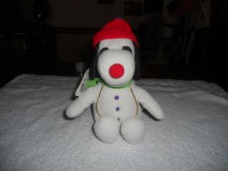 Jingle Bell Snoopy Plush By Whitmans Candy