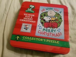 Peanuts Charlie Brown 550 Piece Merry Christmas Collector 