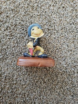 Walt Disney Collectors Society Pinocchio Jiminy Cricket 1993 Membership Figurine