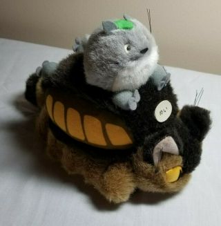 Studio Ghibli My Neighbor Totoro Cat Bus (catbus) With Totoro Plush Suction Cups