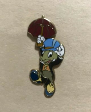 Disney Pin Jiminy Cricket With Umbrella