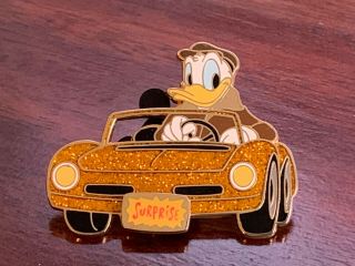 Disney 2006 Glitter Cars - Donald - Surprise Pin Le 1000 Pin - Pins