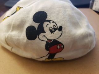 VINTAGE Mickey Mouse Club Hat - Child Size Small - Donald Pluto - Walt Disney 3