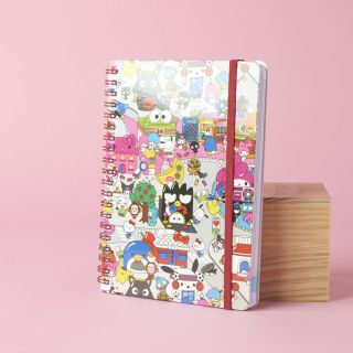Hello Kitty Sanrio Spiral Notebook W/ Stickers Loot Crate Exclusive Rare