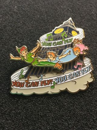 Disney Pin Classic Peter Pan Musical Memories Wendy Baby Michael You Can Fly