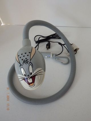 Vintage Bugs Bunny Twister Flexible Snake Lamp 1998 Warner Bros.  /looney Tunes
