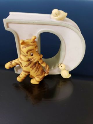 Classic Winnie The Pooh Disney Alphabet Letter,  Ceramic,  Michel & Co - Letter D