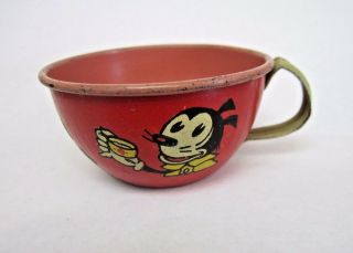 J Chein & Co Vintage Disney Mickey Mouse Tin Children 