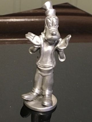 Hudson Fine Pewter Walt Disney Co Goofy Figurine 3” Tall 3992