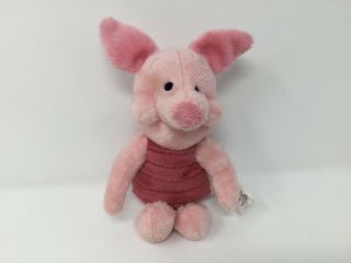 Disney Store Winnie The Pooh Piglet Plush Toy Stuffed Animal 8 Inches
