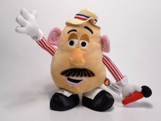 Mr.  Potato Head Plush Doll Walt Disney World Disneyland 2008 With Tags