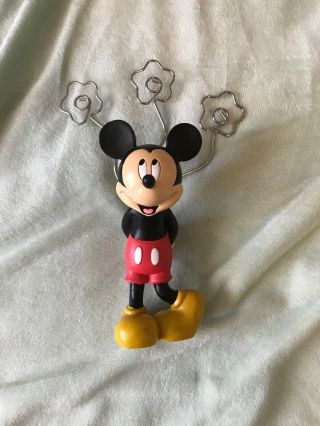 Euc Disney Mickey Mouse Photo Note Picture Holder