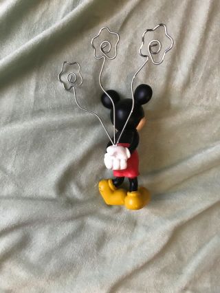 EUC Disney Mickey Mouse Photo Note Picture Holder 2