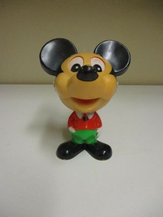 Vintage Mattel Disney Chatter Chums Pull String Talking Mickey Mouse 1976