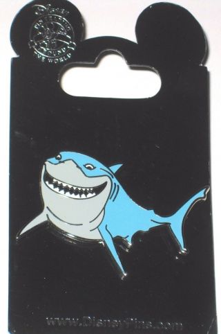 Retired Disney Pin✿nemo Shark Bruce Recovering Addict Fish Are Friends Not Food