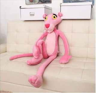Hot Animation Pink Panther Stuffed Animals Plush Toys Kids Christmas Gift 60cm