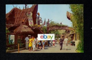 Disneyland California United Airlines Enchanted Tiki Room 1960 