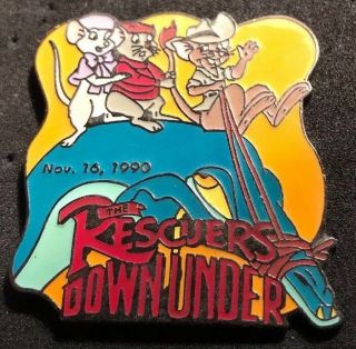 Disney Store Countdown To The Millennium Series 47 Rescuers Down Under Jake Pin
