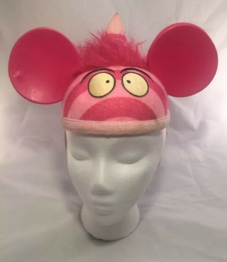 Disney Alice In Wonderland Cheshire Cat Mickey Mouse Ears Hat One Bad Ear