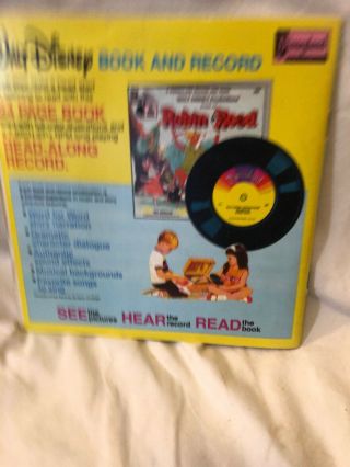 1977 Walt Disney Dumbo 24 Page Book and 33 1/3 Record 324 3