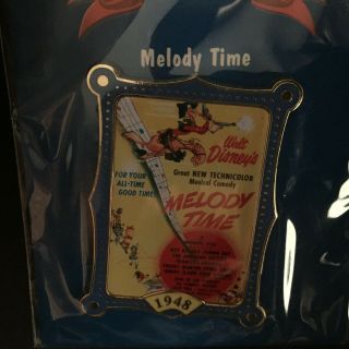 12 Months Of Magic Movie Poster Melody Time Disney Pin 10342