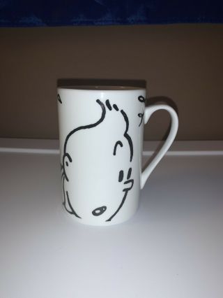 Tintin Snowy Milou Ceramic Cup/mug Moulinsart