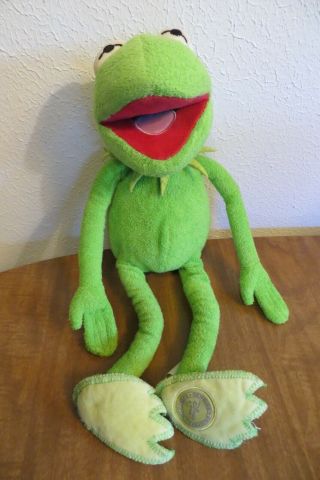 Disney Store Kermit The Frog Plush 16 " Stuffed Toy