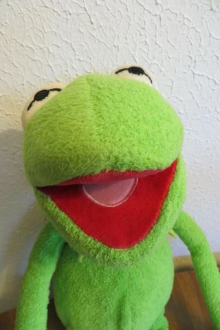 Disney Store Kermit The Frog Plush 16 