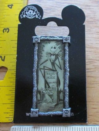 Nightmare Before Christmas Haunted Mansion Stretching Window Jack Disney Pin
