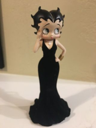 Betty Boop Figurine - Westland Giftware - Sexy Black Gown - 6880 - 2001 Mib