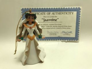 Disney Princess Jasmine 4.  5” Tall Ornament Grolier Collectible
