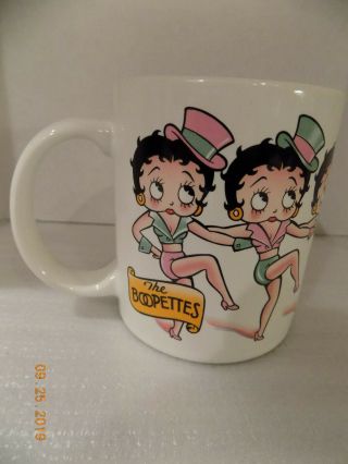 Vintage 1981 Betty Boop " The Boopettes " Coffee Cup -