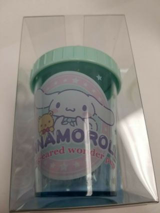 Sanrio Cinnamoroll Cup Paper Clip Holder With Magnet Dispenser