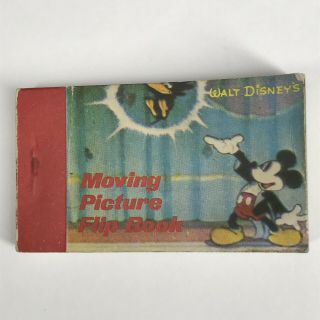 1986 Walt Disney Company Moving Picture Flip Book Mickey Mouse & Donald Duck