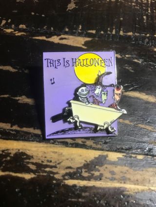Disney Store - Magical Musical Moments - This Is Halloween Shock Lock Barrel Pin