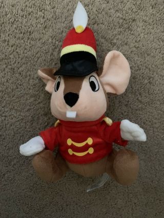 Disney Parks Dumbo Timothy Q Mouse Ringmaster Circus 6 " Plush Authentic