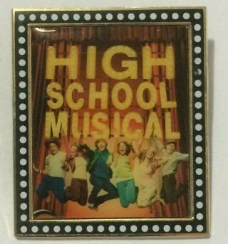 High School Musical Poster Disney Channel Tv Logo Pin L