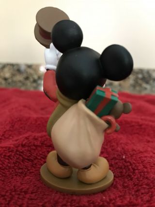 MICKEY MOUSE Mickey ' s Christmas Carol DISNEY PVC TOY Figure CAKE TOPPER FIGURINE 2