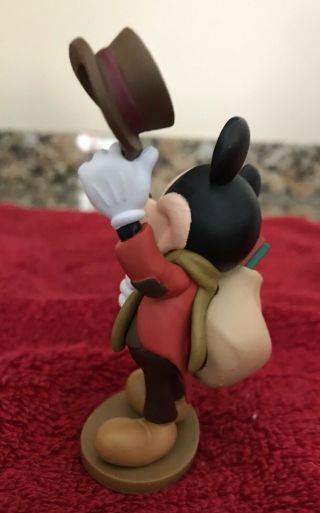 MICKEY MOUSE Mickey ' s Christmas Carol DISNEY PVC TOY Figure CAKE TOPPER FIGURINE 3