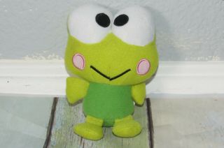 Fiesta Sanrio Keroppi Frog Plush Stuffed K01101c Soft Mini Stuffed Doll Toy 7 "