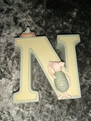 Disney Classic Pooh Letter N By Michel & Co.