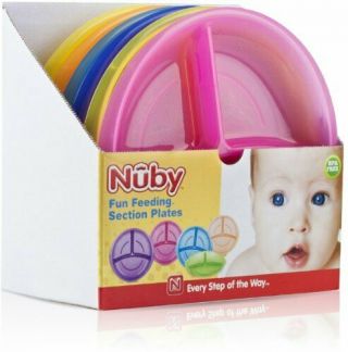Baby Feeding - Nuby - Section Plates 65647