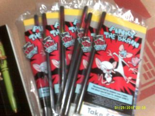 Pinky And The Brain Pen & Keyring Set & Pads Rare